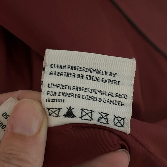 Vintage Nine West Red Leather Jacket,Size XXL 90’s Y2K Classic Capsule - Picture 5 of 12